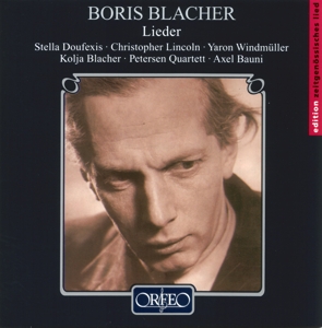 STELLA DOUFEXIS- CHRISTOPHER L - BLACHER LIEDER