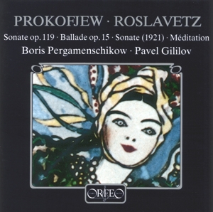 BORIS PERGAMENSCHIKOW- PAVEL G - PROKOFJEW- ROSLAVETZ; PERGAMENSC