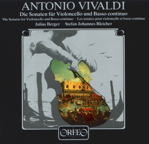 JULIUS BERGER- STEFAN JOHANNES - VIVALDI CELLOSONATEN