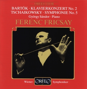 GYORGY SANDOR;  WIENER SYMPHON - BARTOK- TCHAIKOVSKY; FRICSAY