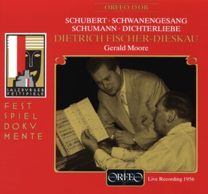 DIETRICH FISCHER-DIESKAU- GERA - SCHUBERT- SCHUMANN LIEDER;  FI-D