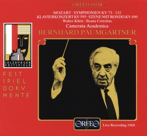COTRUBAS- KLIEN; CAMERATA ACAD - MOZART MATTINEE 68; PAUMGARTNER