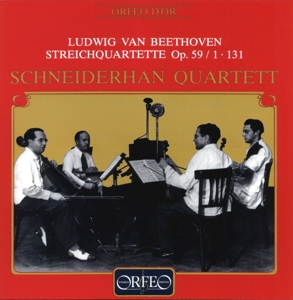 SCHNEIDERHAN QUARTETT - BEETHOVEN OP. 59 & 131; SCHNEIDE