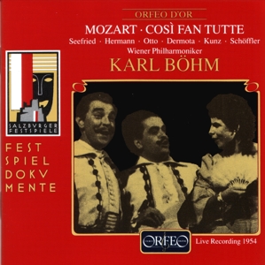 SEEFRIED- HERMANN- KUNZ- DERMO - MOZART  COSI FAN TUTTE