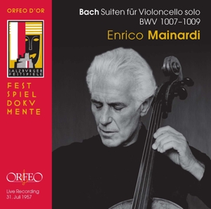 ENRICO MAINARDI - BACH SUITEN;  MAINARDI