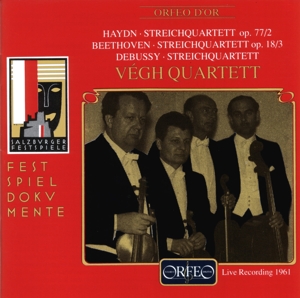 VEGH QUARTETT - VEGH QUARTETT SALZBURG 1961