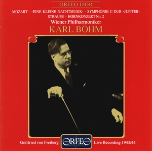 GOTTFRIED V. FREIBERG; WIENER - MOZART- STRAUSS; BOHM 1943/44