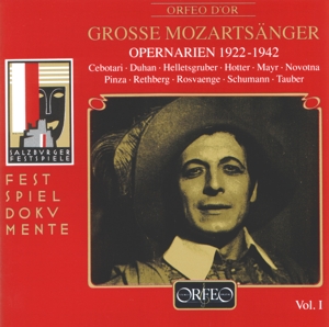 DIV. SOLISTEN; WIENER PHILHARM - MOZARTSANGER SALZBURG VOL.I
