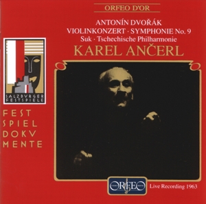 JOSEF SUK; KAREL ANCERL- TSCHE - DVORAK 9-VIOLINK- SUK- ANCERL