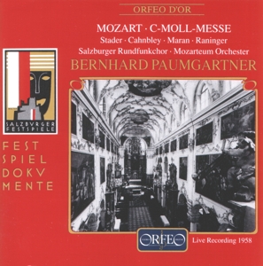 STADER- CAHNBLEY- MARAN- RANIN - MOZART MESSE C-MOLL; PAUMGARTNER
