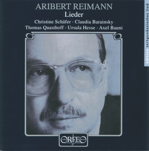 SCHAFER- HESSE- QUASTHOFF- BAR - LIEDER