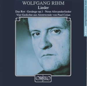 URSULA HESSE- CHRISTOPH PREGAR - RIHM LIEDER