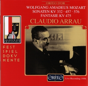CLAUDIO ARRAU - MOZART KLAVIERSONATEN; CLAUDIO A