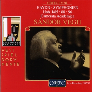 CAMERATA ACADEMICA SALZBURG- S - HAYDN  85-88-96 / VEGH