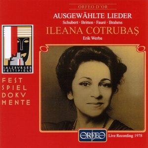 ILEANA COTRUBAS- ERIK WERBA - ILEANA COTRUBAS LIEDERABEND