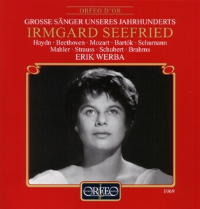 IRMGARD SEEFRIED- ERIK WERBA - IRMGARD SEEFRIED LIEDERABEND
