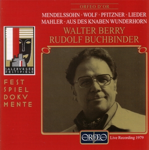 WALTER BERRY- RUDOLF BUCHBINDE - WALTER BERRY LIEDERABEND