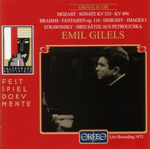 GILELS- EMIL - MOZART- BRAHMS; EMIL GILELS