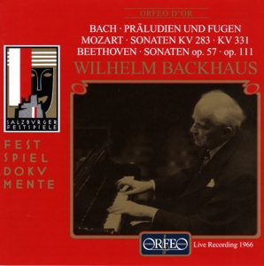 WILHELM BACKHAUS - BACH- BEETHOVEN +;BACKHAUS
