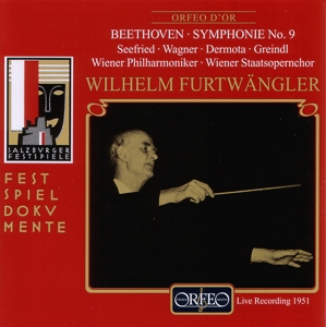SEEFRIED- WAGNER- DERMOTA- GRE - BEETHOVEN 9.; FURTWANGLER