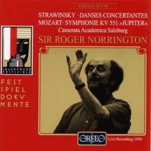 CAMERATA ACADEMICA - NORRINGTON - DIVERTIMENTO K 136 - SYMPHONY 41 - DANSES CONCERTA