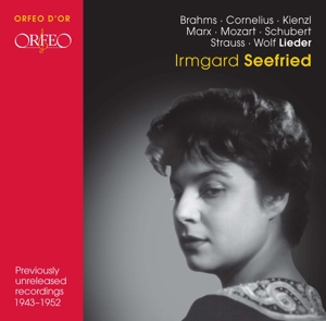 IRMGARD SEEFRIED - IRMGARD SEEFRIED LIEDERABEND