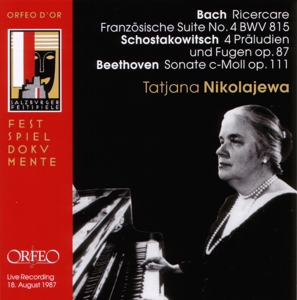 TATJANA NIKOLAJEWA - SCHOSTAKOWITSCH; NIKOLAJEWA