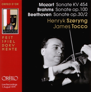 HENRYK SZERYNG- JAMES TOCCO - BRAHMS- BEETHOVEN; HENRIK SZERYN