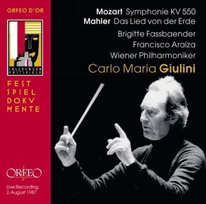 FASSBAENDER- ARAIZA; WIENER PH - MOZART-MAHLER; GIULINI