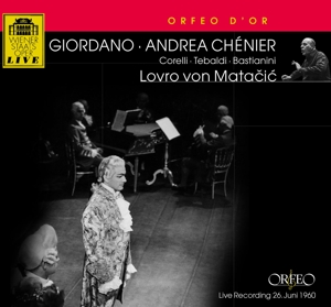 CORELLI- BASTIANINI- TEBALDI- - GIORDANO ANDREA CHENIER