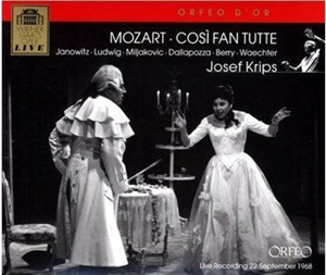JANOWITZ- LUDWIG- BERRY- DALLA - MOZART COSI FAN TUTTE; KRIPS