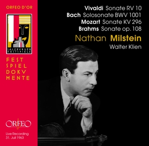 MILSTEIN- KLIEN - BRAHMS- BACH +; MILSTEIN