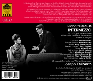 STEFFEK- PREY- FELBERMAYER- GR - STRAUSS INTERMEZZO; KEILBERTH