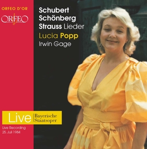 LUCIA POPP- SOPRAN- IRWIN GAGE - LUCIA POPP LIEDERABEND