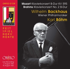 WILHELM BACKHAUS- WIENER PHILH - MOZART- BRAHMS; BACKHAUS
