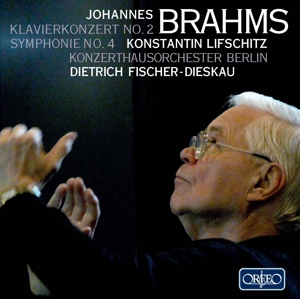 DIETRICH FISCHER DIESKAU- KONS - BRAHMS KLAVIERKONZ.;LIFSCHITZ