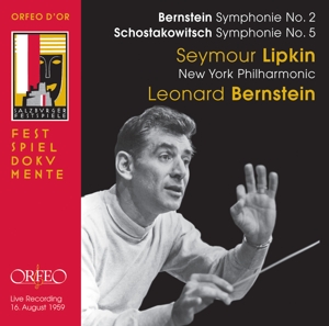 LEONARD BERNSTEIN- SEYMOUR LIP - SCHOSTAKOWITSCH 5+; BERNSTEIN
