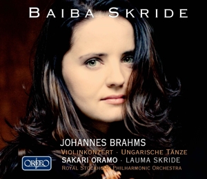 BAIBA SKRIDE- LAUMA SKRIDE; RO - BRAHMS VIOLIENKONZ. -UNG.TANZE;