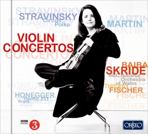 BAIBA SKRIDE- BBC NATIONAL ORCHESTRA - STRAVINSKY- MARTIN VIOLINKONZ.;
