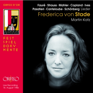 FREDERICA VON STADE- MARTIN KA - FEDERICA VON STADE LIEDERABEND