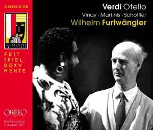 VINAY- MARTINIS- SCHOFFLER- DE - VERDI OTELLO; FURTWANGLER