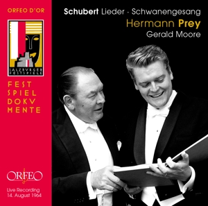 HERMANN PREY- GERALD MOORE - SCHUBERT LIEDER; PREY- MOORE