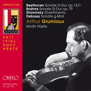 ARTHUR GRUMIAU- ISTAN HAJDU - BEETHOVEN- STRAWINSKY+; GRUMIAUX